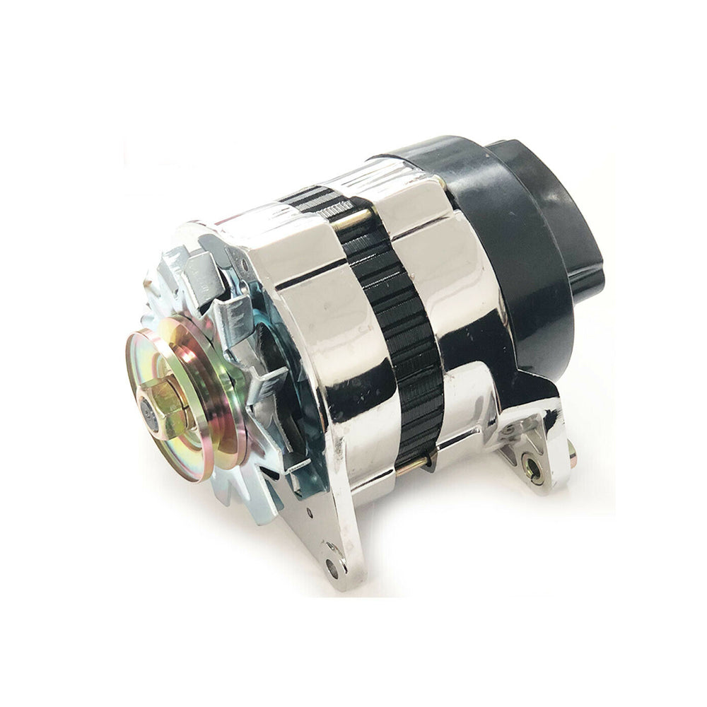 18ACR 45 Amp High Output Chrome Alternator