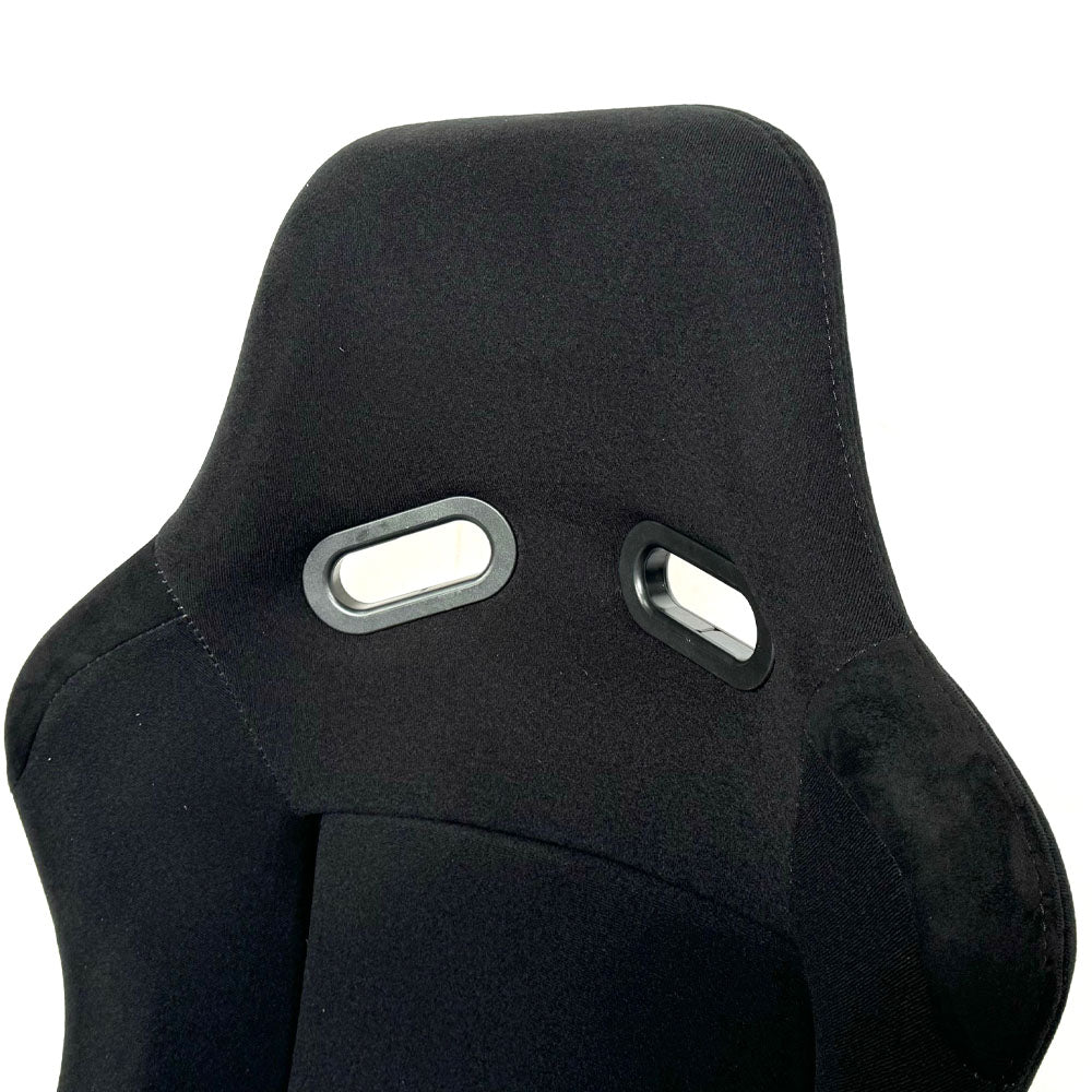 BB5 Large Lightweight Fibreglass Fixed Bucket Seat + Sidemounts & Runners