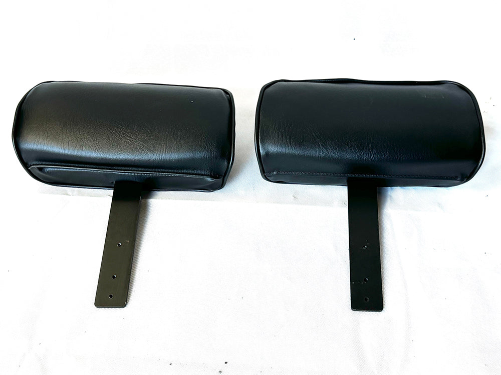 Pair BB1 Clubsport Classic Bucket Seats with Headrests + Universal Runners