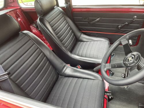 Pair BB1 Clubsport Classic Bucket Seats with Headrests + Universal Runners