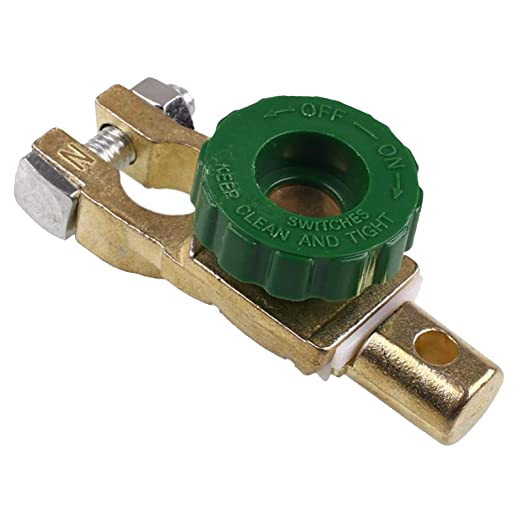 Green Wheel Battery Cut Off Switch