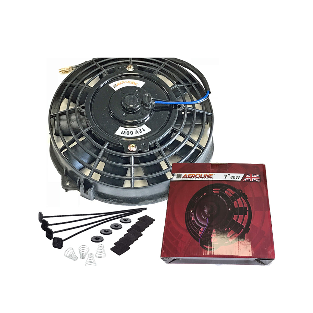 7" Aeroline Slimline 12v Radiator Cooling Fan