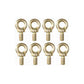 Eye Bolt 7/16" UNF For Racing Harness Seat Belt (8 Pack)