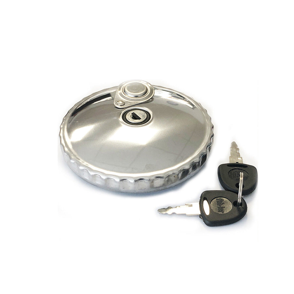 80mm Stainless Steel Truck HGV Locking Fuel Diesel Tank Cap Daf, Iveco, Mercedes