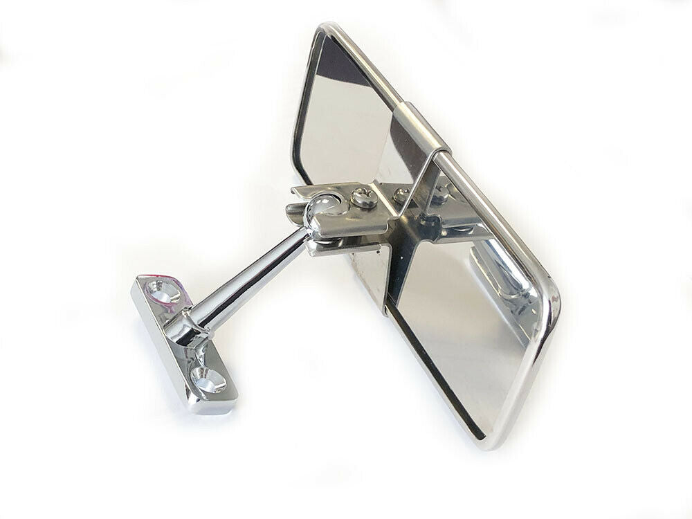 Rear View Mirror Stainless Steel Universal