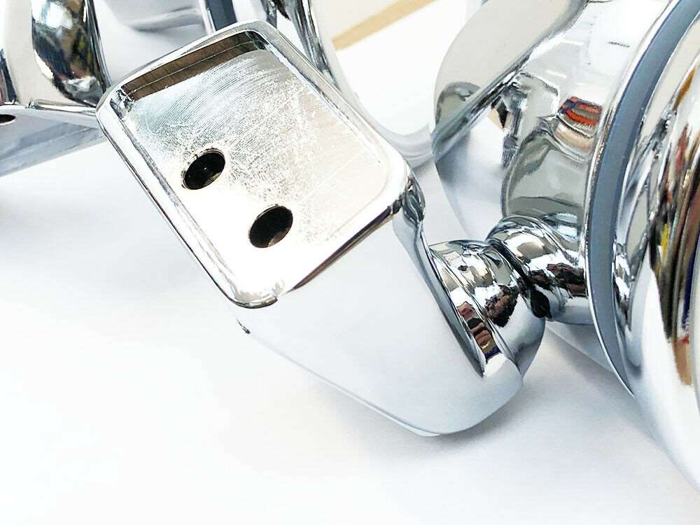 Pair Chrome Bullet Mirrors For Classic Mini Only