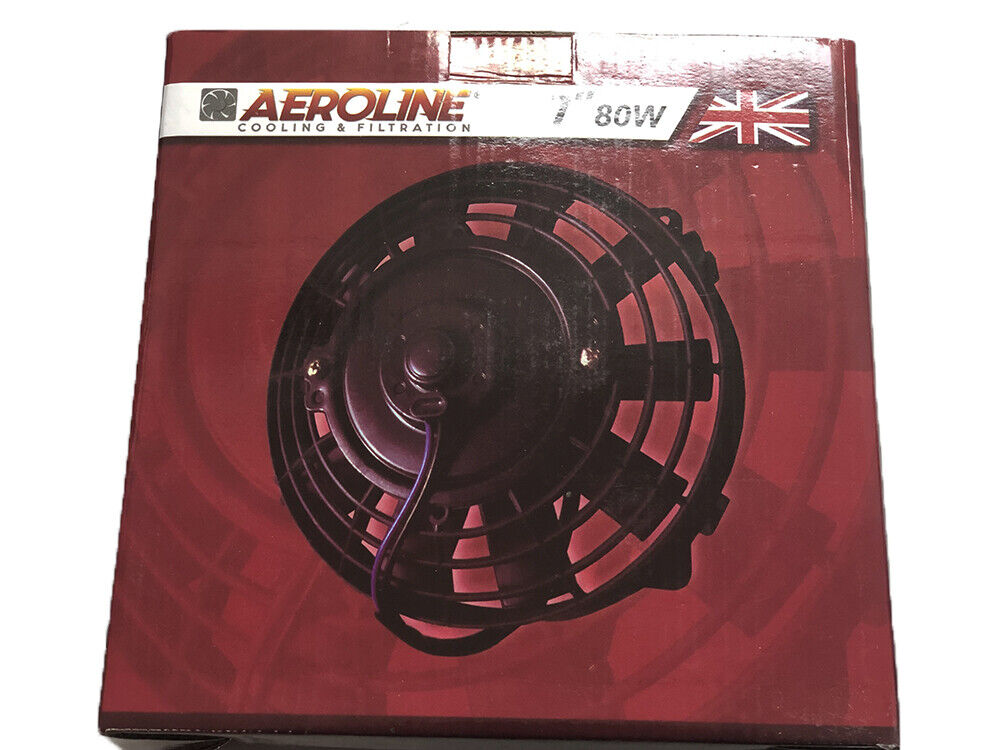 7" Aeroline Slimline 12v Radiator Cooling Fan