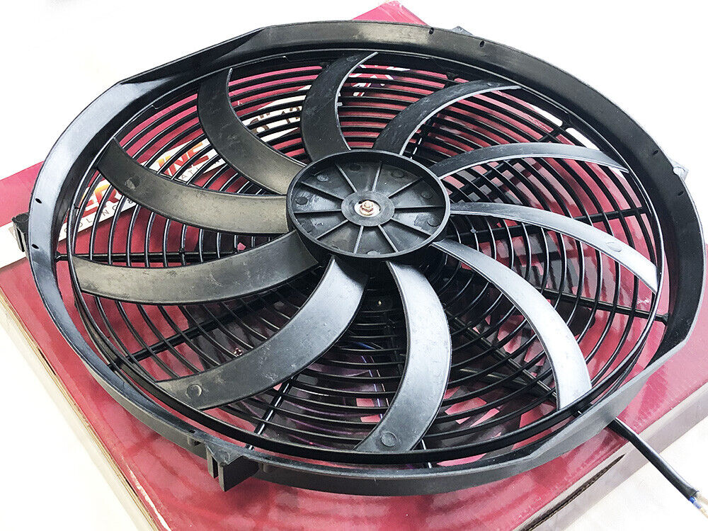 16" 120w Aeroline Slimline 12v Radiator Cooling Fan