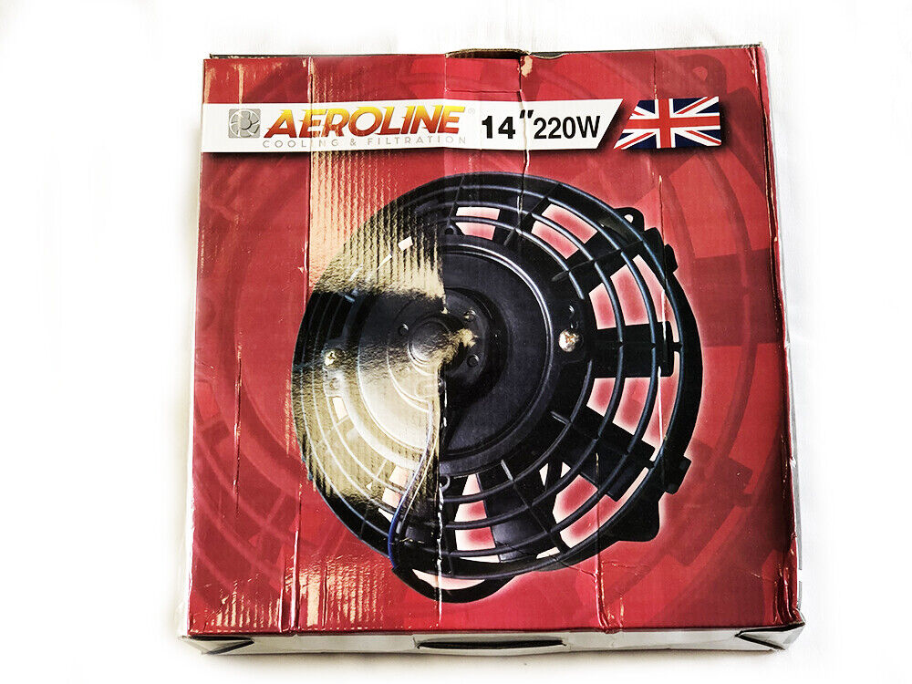 14" 220w High Power 12v Radiator Cooling Fan