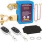 Remote Controlled Battery Isolator Cut Off Switch 12v 24v with Volt Display