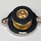 Polished Stainless Steel Radiator Cap with Safety Release Lever