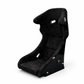 BB5 RS Black Suede Fibreglass Bucket Seat Large + Runners & Sidemounts