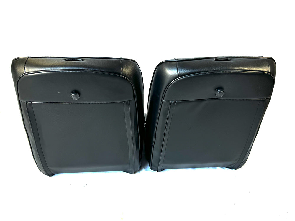 Pair BB1 Clubsport Classic Bucket Seats with Headrests + Universal Runners