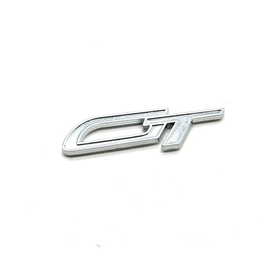 Classic GT Enamel Badge Self Adhesive Chrome 60mm x 10mm