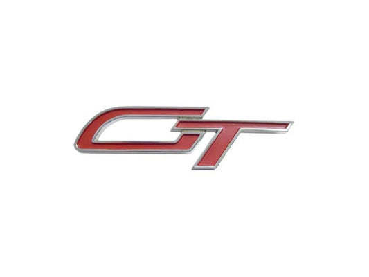 Classic GT Enamel Badge Self Adhesive RED