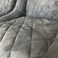 Pair BB1 Clubsport Suede Quilted Diamond Stitch Classic Bucket Seats with Headrests + Universal Runners