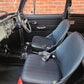 Pair BB Vintage Low Round Back Tipping Hinged Bucket Seats + Runners