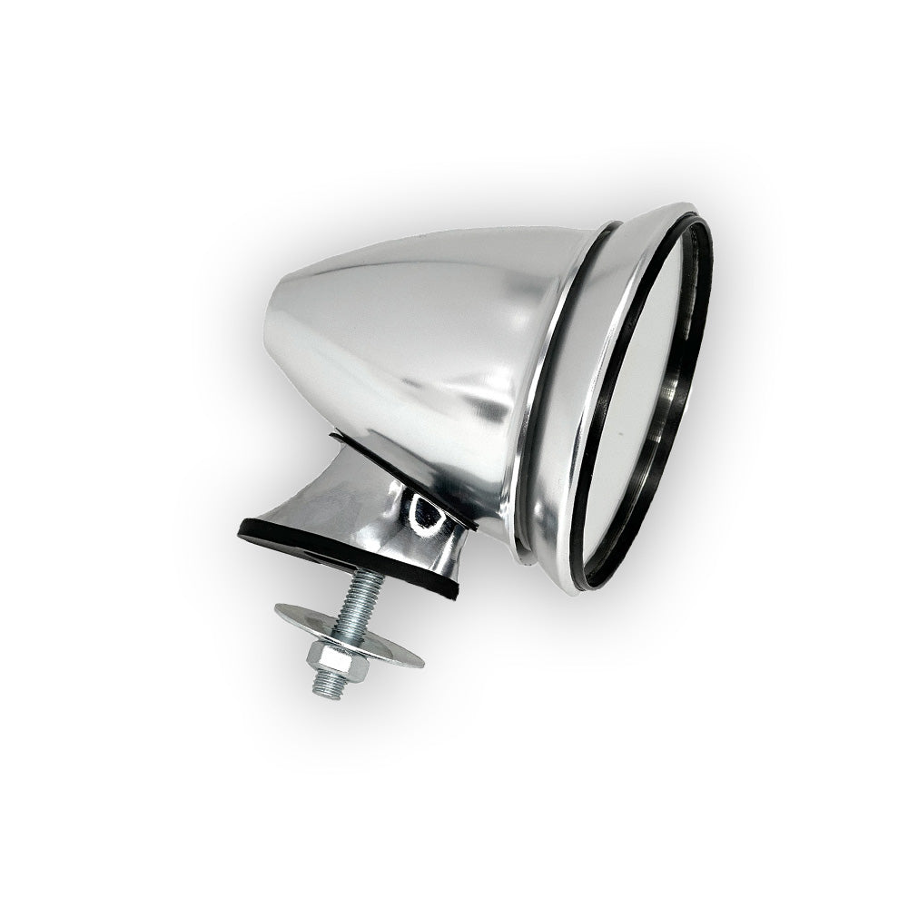Speedmaster Universal Classic GT Racing Bullet Style Rear View Mirror - Two Bolt PCE419.1003