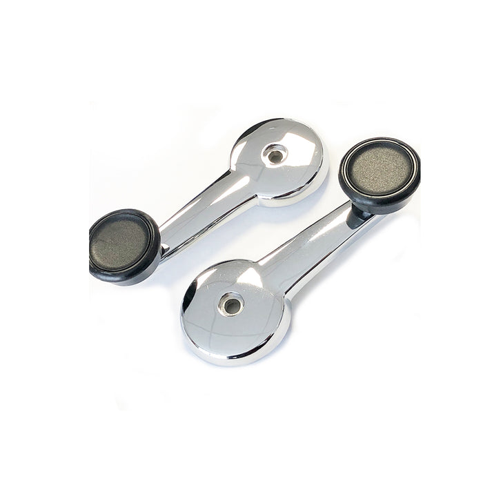 Window Winders Kit Pair Chrome Window Winders Hex Fitting CZA7109C Tudor – BB Classics
