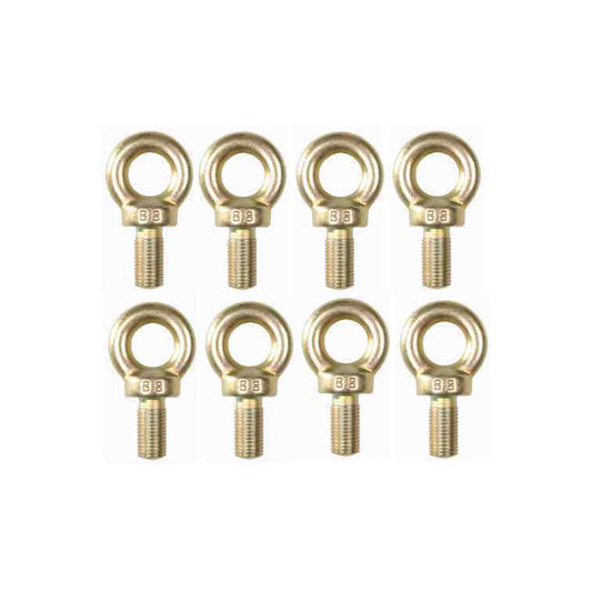 Eye Bolt 7/16" UNF For Racing Harness Seat Belt (8 Pack)